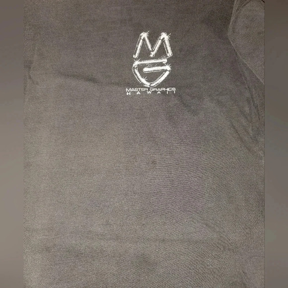 VINTAGE Master Graphics‎ Hawaii "Local Boys Rip" Graphic T-Shirt  Mel Isara 1987 - Picture 14 of 16